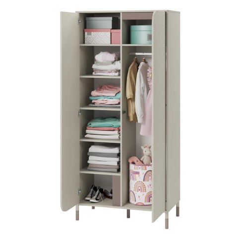 Szafa Harmony HR-01 92 cm 2D - kaszmir / truflowy