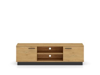Szafka RTV Modesto 06 170 cm - dąb stylowy / czarny