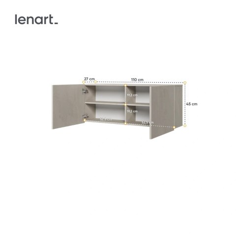 Teen Flex TF-10 - szafka wisząca 2D 110 cm