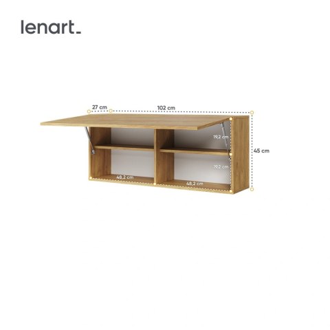 Teen Flex TF-12 - szafka wisząca 1D 102 cm Hikora
