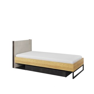 Teen Flex TF-16 - łóżko młodzieżowe 90x200 z szufladą i LED