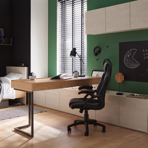 Teen Flex TF-16 - łóżko młodzieżowe 90x200 z szufladą i LED