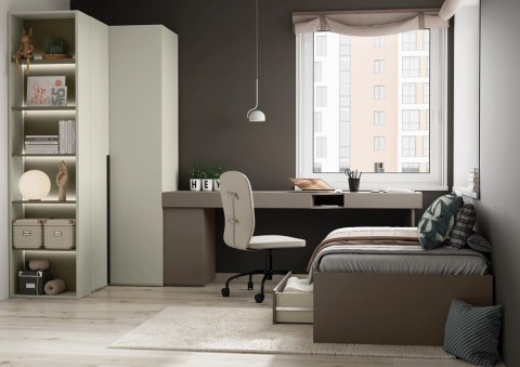 WOOW WO-08 - kontenerek 1D, clay grey