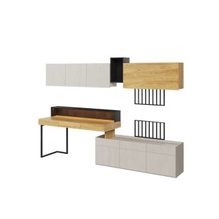 Teen Flex SET-01 - kompletna strefa nauki i przechowywania