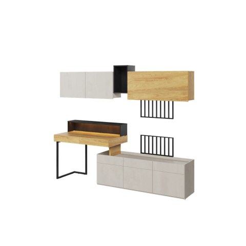 Teen Flex SET-02 - kompletna strefa nauki i przechowywania