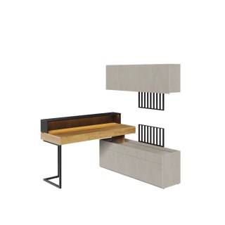 Teen Flex SET-03 - kompletna strefa nauki i przechowywania