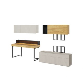 Teen Flex SET-09A - kompletna strefa nauki i przechowywania