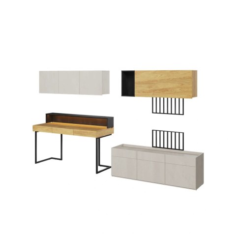 Teen Flex SET-09A - kompletna strefa nauki i przechowywania