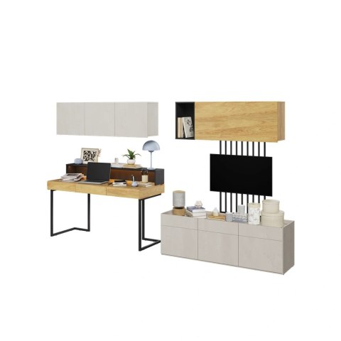 Teen Flex SET-09A - kompletna strefa nauki i przechowywania