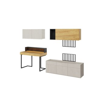 Teen Flex SET-09B - kompletna strefa nauki i przechowywania