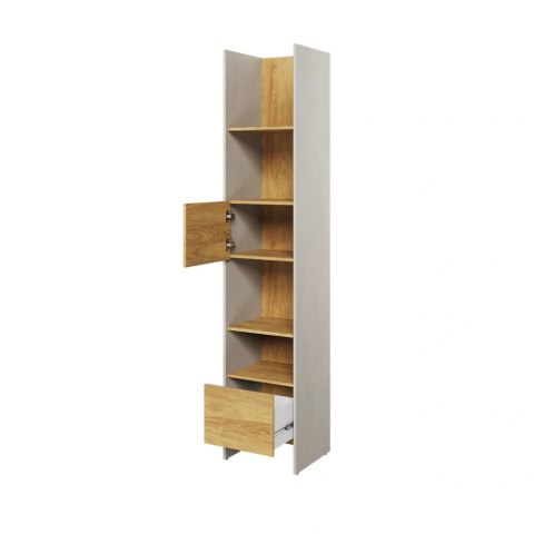 Teen Flex TF-02 - regał młodzieżowy 44 cm z szafką i szufladą