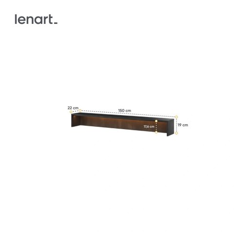 Teen Flex TF-05 - nadstawka do biurka 150 cm z LED