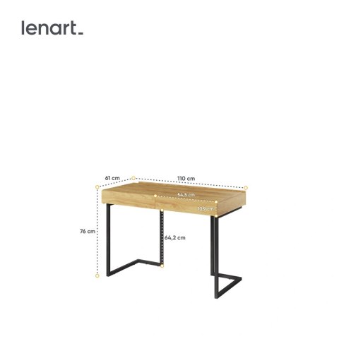 Teen Flex TF-06 + TF-15 - biurko wolnostojące 110 cm
