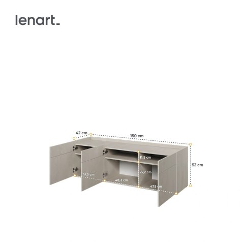 Teen Flex TF-08 - szafka młodzieżowa 3D 150 cm