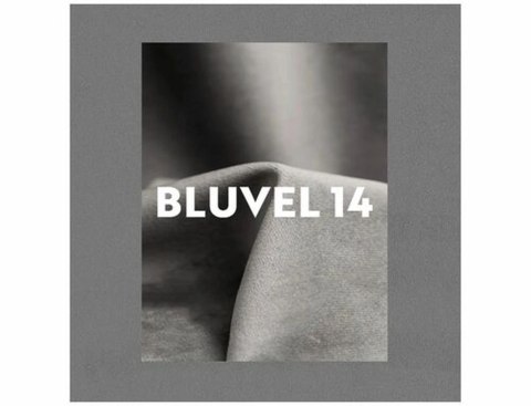 Krzesło Nuvo Velvet szary tkanina aksamit