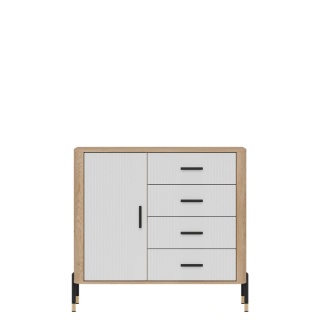 DANTE DT08 KOMODA - biały mat