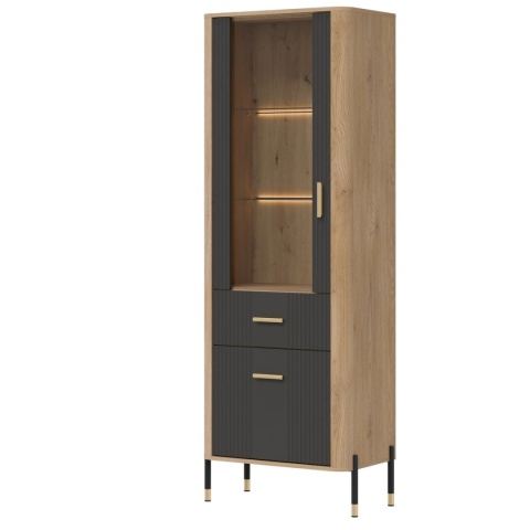 DANTE DT13 WITRYNA L/P - antracyt mat