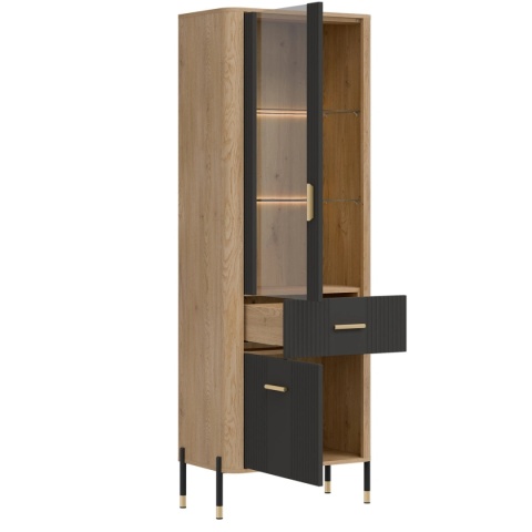 DANTE DT13 WITRYNA L/P - antracyt mat