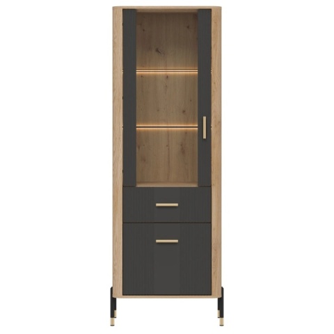 DANTE DT13 WITRYNA L/P - antracyt mat