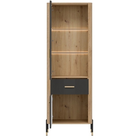 DANTE DT13 WITRYNA L/P - antracyt mat