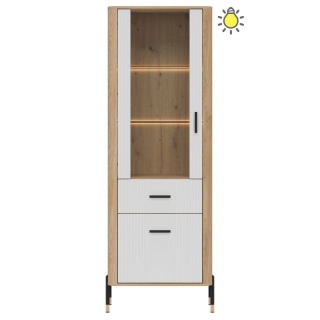 DANTE DT13 WITRYNA L/P - biały mat