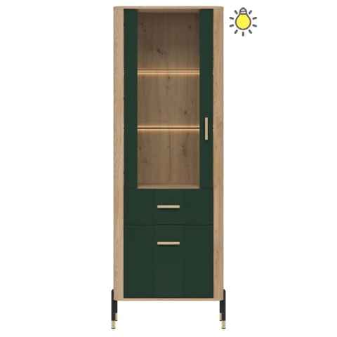 DANTE DT13 WITRYNA L/P - zielony mat