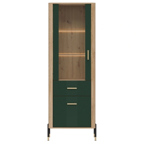 DANTE DT13 WITRYNA L/P - zielony mat