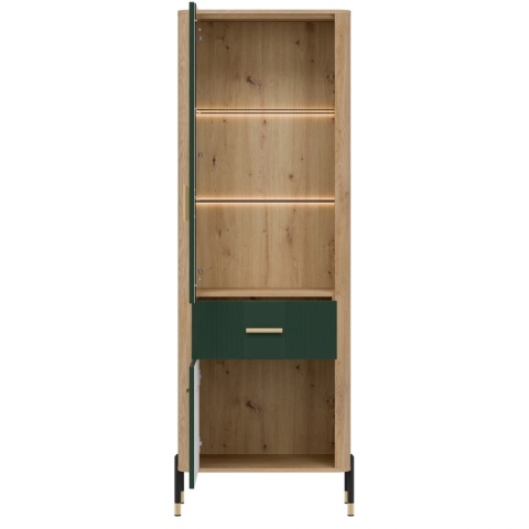 DANTE DT13 WITRYNA L/P - zielony mat