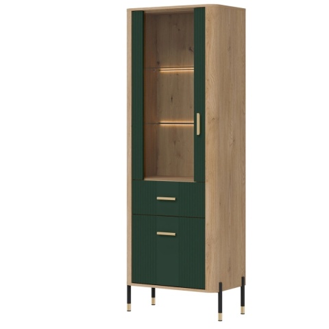 DANTE DT13 WITRYNA L/P - zielony mat