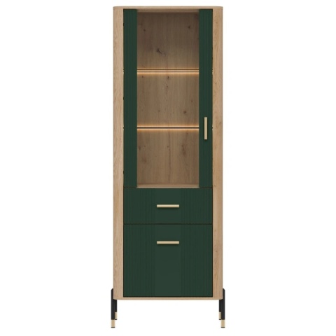DANTE DT13 WITRYNA L/P - zielony mat