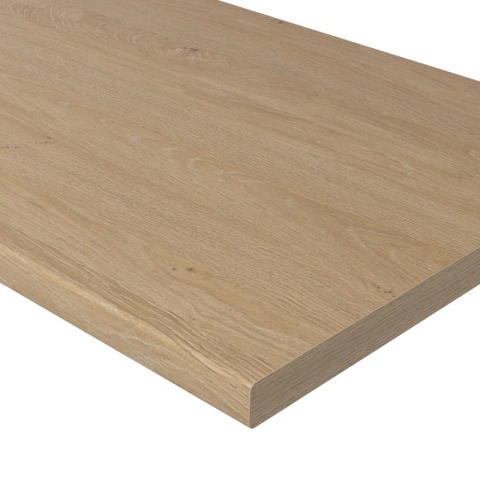Blat kuchenny Liveo Dąb Kamienny 38 mm - 60 × 60 cm