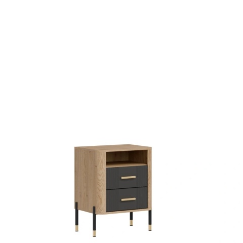 DANTE DT22 SZAFKA NOCNA - antracyt mat