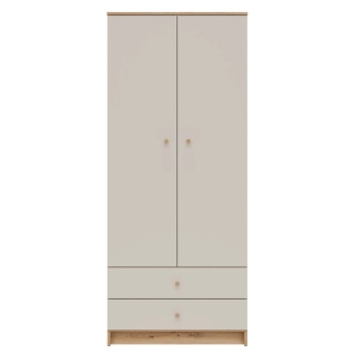 TIMO TM05 - szafa 78,5 cm, dąb artisan / kaszmir mat